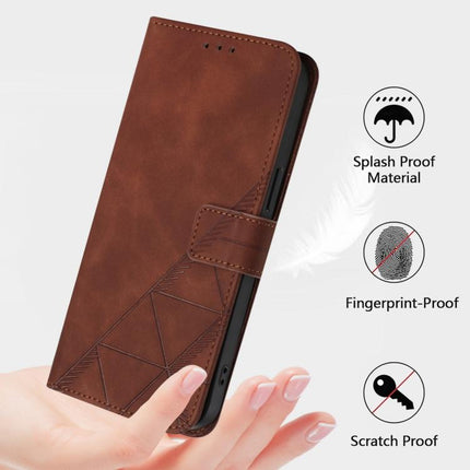 Crossbody 3D Embossed Flip Leather Phone Case, For Motorola Moto G87 5G/G77 5G, For Motorola Edge 70 Pro 5G, For Motorola Moto X70 Air Pro 5G, For Motorola Moto G17 4G/G17 Power 4G