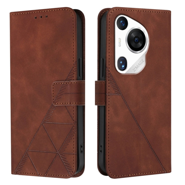 Crossbody 3D Embossed Flip Leather Phone Case, For Huawei Pura 70 Pro, For Huawei Pura 70, For Huawei Mate 60, For Huawei Mate 60 Pro