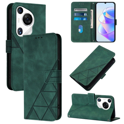 Crossbody 3D Embossed Flip Leather Phone Case, For Huawei Pura 70 Pro, For Huawei Pura 70, For Huawei Mate 60, For Huawei Mate 60 Pro