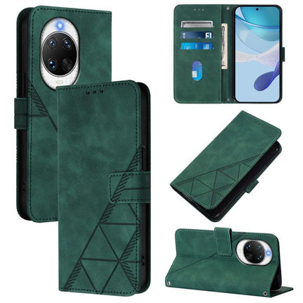 Crossbody 3D Embossed Flip Leather Phone Case, For Huawei Mate 70 Air 5G, For Huawei Enjoy 80s 4G, For Huawei nova 14 Ultra 5G, For Huawei nova 14 Pro 5G