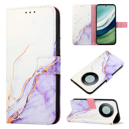 PT003 Marble Pattern Flip Leather Phone Case, For Huawei Pura 70, For Huawei Mate 60, For Huawei Mate 60 Pro, For Huawei P60 Art