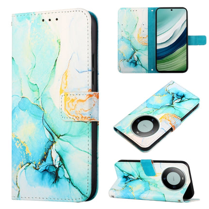 PT003 Marble Pattern Flip Leather Phone Case, For Huawei Pura 70, For Huawei Mate 60, For Huawei Mate 60 Pro, For Huawei P60 Art