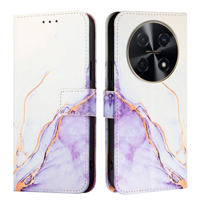 PT003 Marble Pattern Flip Leather Phone Case, For Huawei nova 12s 4G Global, For Huawei Pura 70, For Huawei Mate 60, For Huawei Mate 60 Pro
