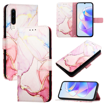 PT003 Marble Pattern Flip Leather Phone Case, For Huawei P30 lite / nova 4e, For Huawei P30 Pro, For Huawei P30
