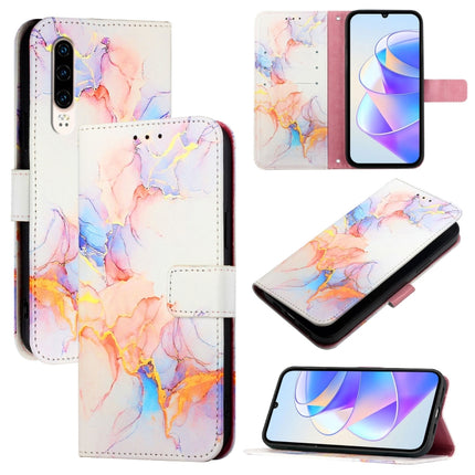 PT003 Marble Pattern Flip Leather Phone Case, For Huawei P30 lite / nova 4e, For Huawei P30 Pro, For Huawei P30