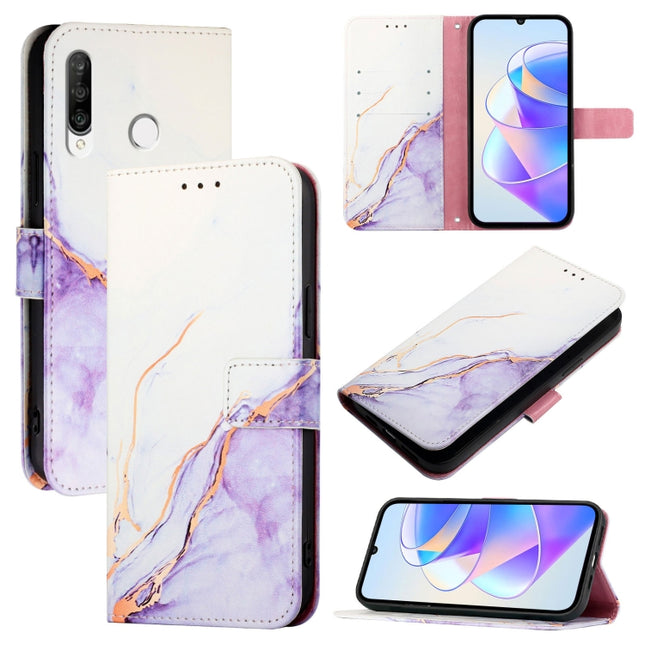 PT003 Marble Pattern Flip Leather Phone Case, For Huawei P30 lite / nova 4e, For Huawei P30 Pro, For Huawei P30