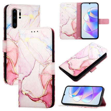 PT003 Marble Pattern Flip Leather Phone Case, For Huawei P30 lite / nova 4e, For Huawei P30 Pro, For Huawei P30