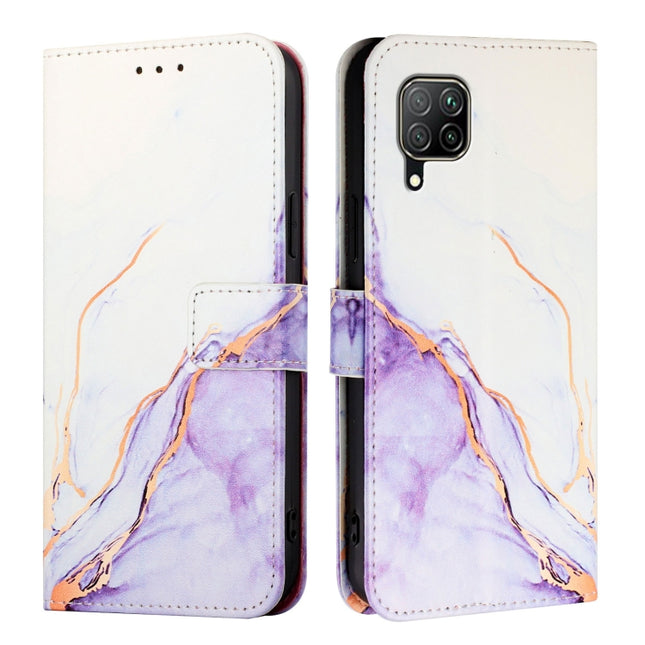 PT003 Marble Pattern Flip Leather Phone Case, For Huawei P40 lite / nova 6 SE, For Huawei P40 Pro, For Huawei P40, For Huawei P Smart Z / Y9 Prime 2019