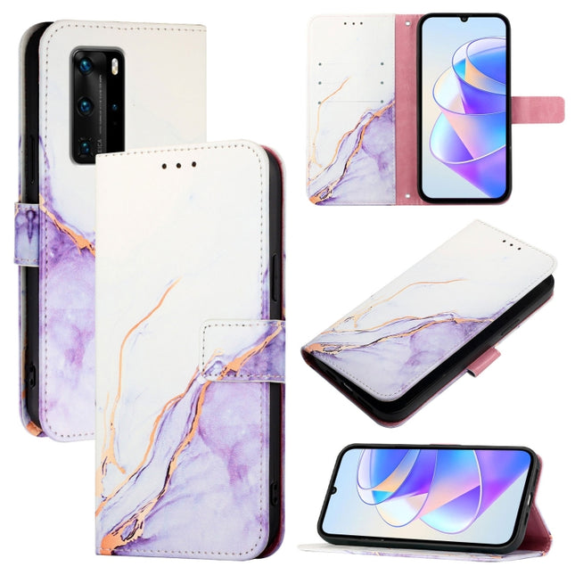 PT003 Marble Pattern Flip Leather Phone Case, For Huawei P40 Pro, For Huawei P40, For Huawei P Smart Z / Y9 Prime 2019, For Huawei Enjoy 9s / P Smart+ 2019