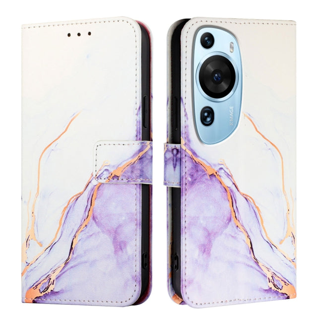 PT003 Marble Pattern Flip Leather Phone Case, For Huawei P60 Art, For Huawei P60 / P60 Pro, For Huawei Enjoy 50 Pro / nova Y90, For Huawei Enjoy 50 / nova Y70 Plus