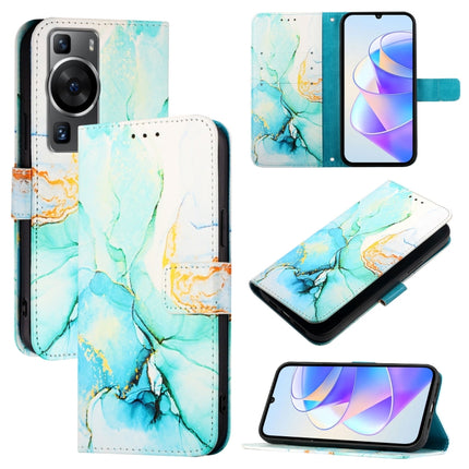 PT003 Marble Pattern Flip Leather Phone Case, For Huawei P60 / P60 Pro, For Huawei Enjoy 50 Pro / nova Y90, For Huawei Enjoy 50 / nova Y70 Plus, For Huawei nova 9