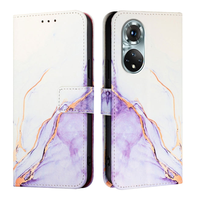 PT003 Marble Pattern Flip Leather Phone Case, For Huawei nova 9, For Huawei P50 Pro, For Huawei P50, For Huawei Enjoy 20 SE / Y7a / P smart 2021