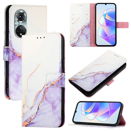 PT003 Marble Pattern Flip Leather Phone Case, For Huawei nova 9, For Huawei P50 Pro, For Huawei P50, For Huawei Enjoy 20 SE / Y7a / P smart 2021