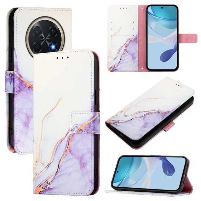 PT003 Marble Pattern Flip Leather Phone Case, For Huawei Pura 90 Pro Max, For Huawei Pura 90 Pro, For Huawei Mate 70 Air, For Huawei nova 13 Pro