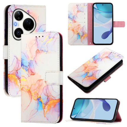 PT003 Marble Pattern Flip Leather Phone Case, For Huawei Pura 90 Pro Max, For Huawei Pura 90 Pro, For Huawei Mate 70 Air, For Huawei nova 13 Pro