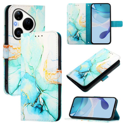 PT003 Marble Pattern Flip Leather Phone Case, For Huawei Pura 90 Pro Max, For Huawei Pura 90 Pro, For Huawei Mate 70 Air, For Huawei nova 13 Pro