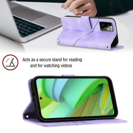 Skin Feel Embossed Leather Phone Case, For Motorola Moto G Power 2023, For Motorola Moto G73, For Motorola Edge 30 Neo, For Motorola Moto G22 / E22s / E32 India