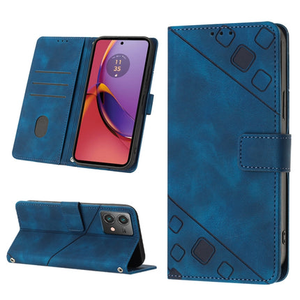 Skin Feel Embossed Leather Phone Case, For Motorola Moto G Play 5G 2024, For Motorola Moto G Power 5G 2024, For Motorola Edge 40 5G / Edge 2023 US, For Motorola Moto G84