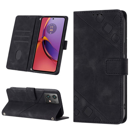 Skin Feel Embossed Leather Phone Case, For Motorola Moto G Play 5G 2024, For Motorola Moto G Power 5G 2024, For Motorola Edge 40 5G / Edge 2023 US, For Motorola Moto G84