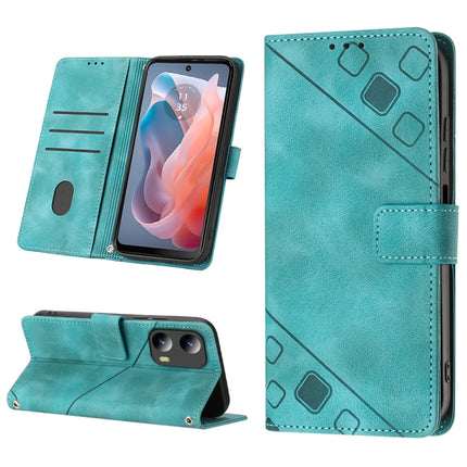 Skin Feel Embossed Leather Phone Case, For Motorola Moto G Play 5G 2024, For Motorola Moto G Power 5G 2024, For Motorola Edge 40 5G / Edge 2023 US, For Motorola Moto G84