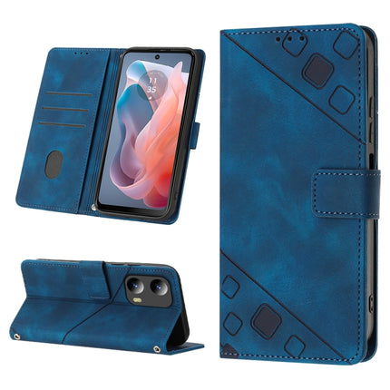 Skin Feel Embossed Leather Phone Case, For Motorola Moto G Play 5G 2024, For Motorola Moto G Power 5G 2024, For Motorola Edge 40 5G / Edge 2023 US, For Motorola Moto G84