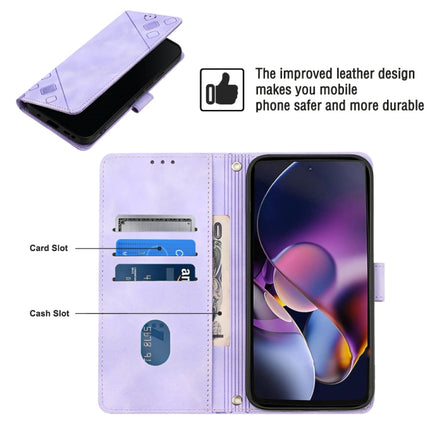 Skin Feel Embossed Leather Phone Case, For Motorola Moto G Stylus 5G, For Motorola Moto G04 4G / G24 4G, For Motorola Moto G34, For Motorola Moto G Play 4G 2024