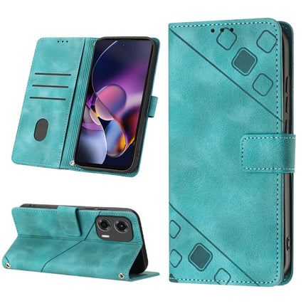 Skin Feel Embossed Leather Phone Case, For Motorola Moto G Stylus 5G, For Motorola Moto G04 4G / G24 4G, For Motorola Moto G34, For Motorola Moto G Play 4G 2024