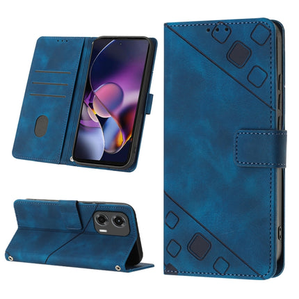 Skin Feel Embossed Leather Phone Case, For Motorola Moto G Stylus 5G, For Motorola Moto G04 4G / G24 4G, For Motorola Moto G34, For Motorola Moto G Play 4G 2024