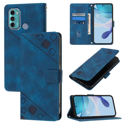 Skin Feel Embossed Leather Phone Case, For Motorola Moto G31 Global / Moto G41, For Motorola Moto G71 5G, For Motorola Moto G Stylus 5G 2021, For Motorola Moto G60 / Moto G40 Fusion