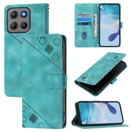Skin Feel Embossed Leather Phone Case, For Motorola Moto G Max / G87 / G77 5G, For Motorola Moto G37 / G37 Power / G47 5G, For Motorola Edge 70 Pro 5G, For Motorola Moto G17 4G / G17 Power 4G