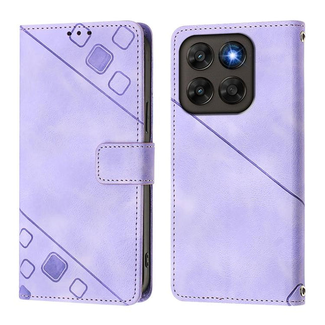 Skin Feel Embossed Leather Phone Case, For Motorola Moto G Max / G87 / G77 5G, For Motorola Moto G37 / G37 Power / G47 5G, For Motorola Edge 70 Pro 5G, For Motorola Moto G17 4G / G17 Power 4G