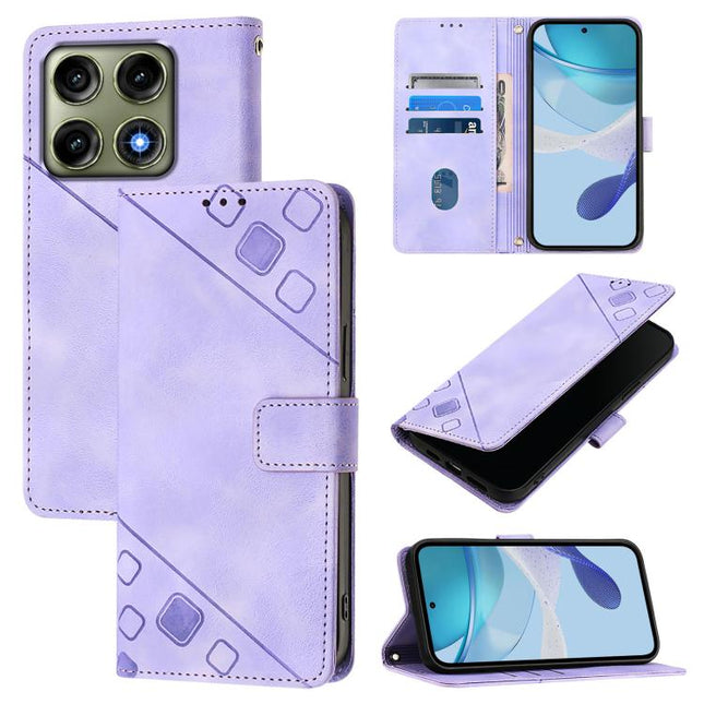 Skin Feel Embossed Leather Phone Case, For Motorola Moto G Max / G87 / G77 5G, For Motorola Moto G37 / G37 Power / G47 5G, For Motorola Edge 70 Pro 5G, For Motorola Moto G17 4G / G17 Power 4G