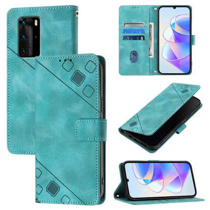Skin Feel Embossed Leather Phone Case, For Huawei P50 Pro, For Huawei P50, For Huawei Enjoy 20 SE / P smart 2021 / Y7a, For Huawei P40 Pro