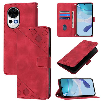 Skin Feel Embossed Leather Phone Case, For Huawei nova 14 5G, For Huawei nova 13 Pro, For Huawei nova 13 / nova 12, For Huawei Nova 12i Global