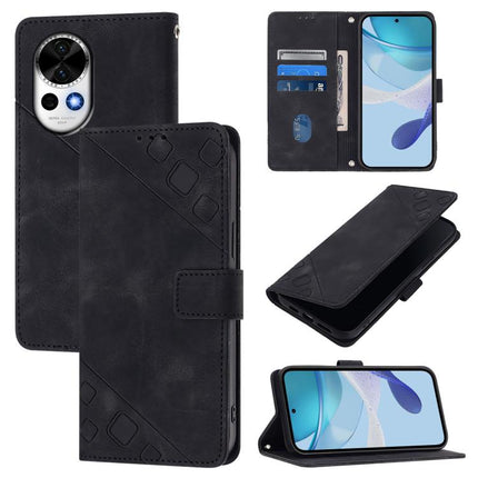Skin Feel Embossed Leather Phone Case, For Huawei nova 14 5G, For Huawei nova 13 Pro, For Huawei nova 13 / nova 12, For Huawei Nova 12i Global