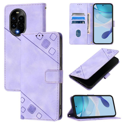 Skin Feel Embossed Leather Phone Case, For Huawei nova 14 5G, For Huawei nova 13 Pro, For Huawei nova 13 / nova 12, For Huawei Nova 12i Global