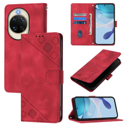 Skin Feel Embossed Leather Phone Case, For Huawei nova 14 5G, For Huawei nova 13 Pro, For Huawei nova 13 / nova 12, For Huawei Nova 12i Global