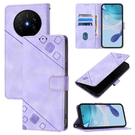 Skin Feel Embossed Leather Phone Case, For Huawei Mate 70 Air 5G, For Huawei Enjoy 80s 4G, For Huawei nova 14 Ultra 5G, For Huawei nova 14 Pro 5G