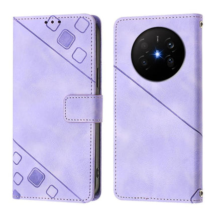Skin Feel Embossed Leather Phone Case, For Huawei Mate 70 Air 5G, For Huawei Enjoy 80s 4G, For Huawei nova 14 Ultra 5G, For Huawei nova 14 Pro 5G
