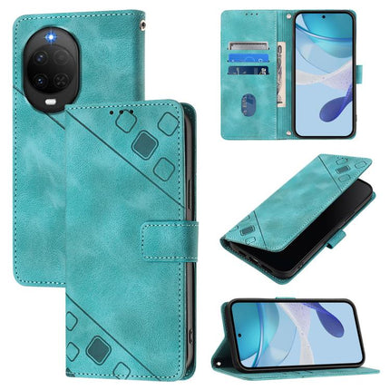 Skin Feel Embossed Leather Phone Case, For Huawei nova 14 Lite 5G / nova 15 / 16z, For Huawei nova 16 5G, For Huawei Pura 90 Pro Max 5G, For Huawei Pura 90 Pro 5G