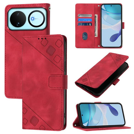 Skin Feel Embossed Leather Phone Case, For Huawei nova 14 Lite 5G / nova 15 / 16z, For Huawei nova 16 5G, For Huawei Pura 90 Pro Max 5G, For Huawei Pura 90 Pro 5G