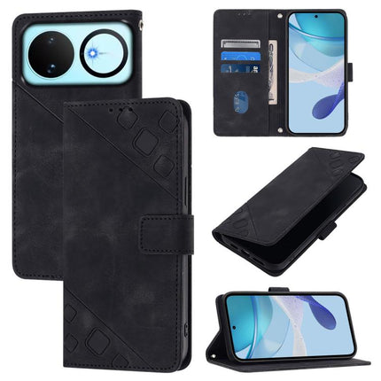 Skin Feel Embossed Leather Phone Case, For Huawei nova 14 Lite 5G / nova 15 / 16z, For Huawei nova 16 5G, For Huawei Pura 90 Pro Max 5G, For Huawei Pura 90 Pro 5G