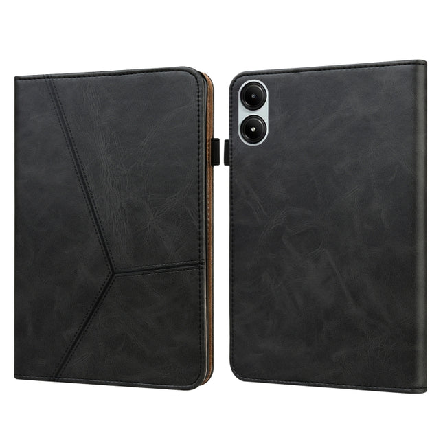 Solid Color Stripe Embossed Leather Tablet Case, For Xiaomi Poco Pad 12.1, For Xiaomi Redmi Pad Pro 12.1, For Xiaomi Redmi Pad SE 8.7, For Xiaomi Redmi Pad SE