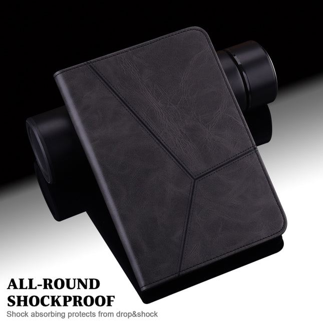 Solid Color Stripe Embossed Leather Tablet Case, For Xiaomi Poco Pad 12.1, For Xiaomi Redmi Pad Pro 12.1, For Xiaomi Redmi Pad SE 8.7, For Xiaomi Redmi Pad SE