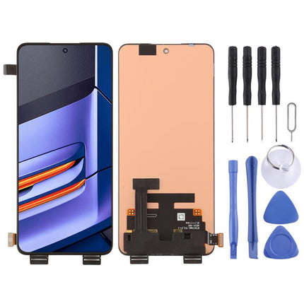 Original AMOLED LCD Screen with Digitizer Full Assembly, For Realme Narzo 50 Pro, For Realme 9 4G RMX3521, For Realme GT Neo3 RMX3561 RMX3560, For Realme GT2, For Realme GT Neo2T