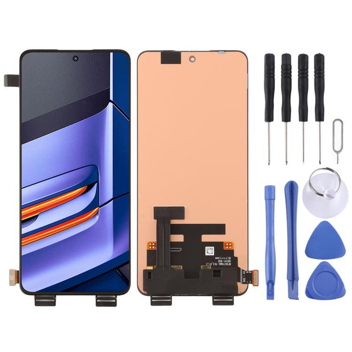 Original AMOLED LCD Screen with Digitizer Full Assembly, For Realme Narzo 50 Pro, For Realme 9 4G RMX3521, For Realme GT Neo3 RMX3561 RMX3560, For Realme GT2, For Realme GT Neo2T
