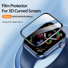 DUX DUCIS Pmma Series 3D Surface Composite Soft Watch Film, For Apple Watch Series 10 46mm, For Apple Watch Series 10 42mm, For Apple Watch Series 6 / 5 / 4 / SE 44mm, For Apple Watch Series 6 / 5 / 4 / SE 40mm, For Apple Watch Series 9 / 8 / 7 45mm���...