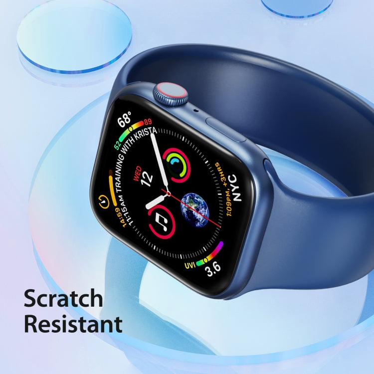 DUX DUCIS Pmma Series 3D Surface Composite Soft Watch Film, For Apple Watch Series 10 46mm, For Apple Watch Series 10 42mm, For Apple Watch Series 6 / 5 / 4 / SE 44mm, For Apple Watch Series 6 / 5 / 4 / SE 40mm, For Apple Watch Series 9 / 8 / 7 45mm���...