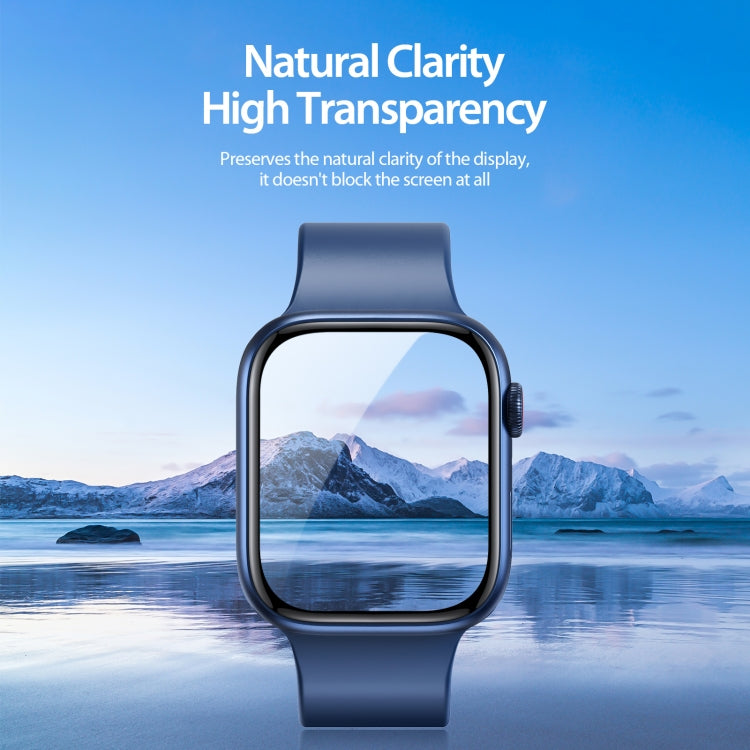 DUX DUCIS Pmma Series 3D Surface Composite Soft Watch Film, For Apple Watch Series 10 46mm, For Apple Watch Series 10 42mm, For Apple Watch Series 6 / 5 / 4 / SE 44mm, For Apple Watch Series 6 / 5 / 4 / SE 40mm, For Apple Watch Series 9 / 8 / 7 45mm���...