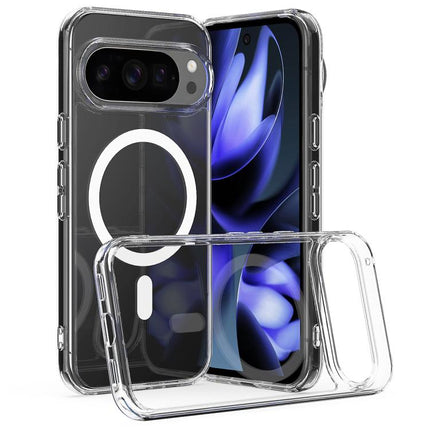 MagSafe Clear Acrylic PC Hybrid TPU Phone Case, For Google Pixel 11 Pro XL, For Google Pixel 11, For Google Pixel 11 Pro, For Google Pixel 10a, For Google Pixel 10 Pro XL, For Google Pixel 10 Pro, For Google Pixel 10, For Google Pixel 9a               ...